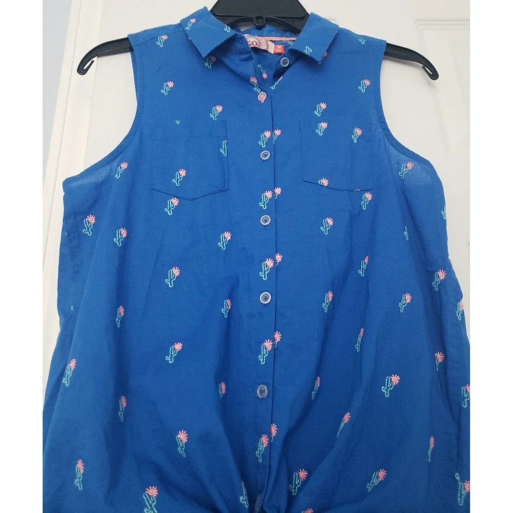 So Girls Sleeveless Sleeveless Blouse Size‎ 16
